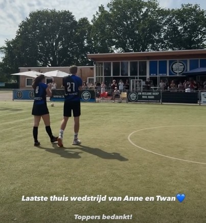 Laatste thuiswedstrijd